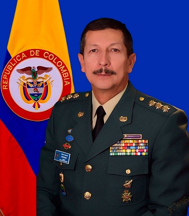 Comandante del Ejército, mayor general Nicacio de Jesús Martínez Espinel